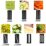 Multifunctional Vegetable Cutter Slicer Magic Rotatable Bowl