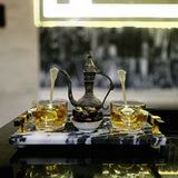 Black Diamond Marble Tray